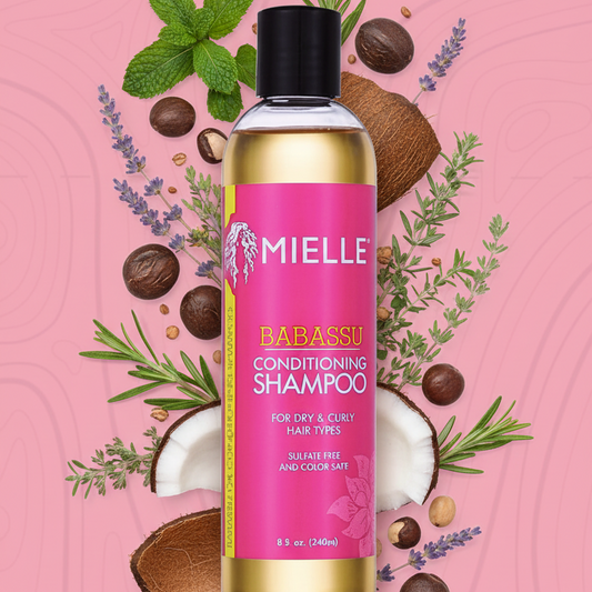 Mielle Babassu Conditioning Sulfate-Free Shampoo 240ml.