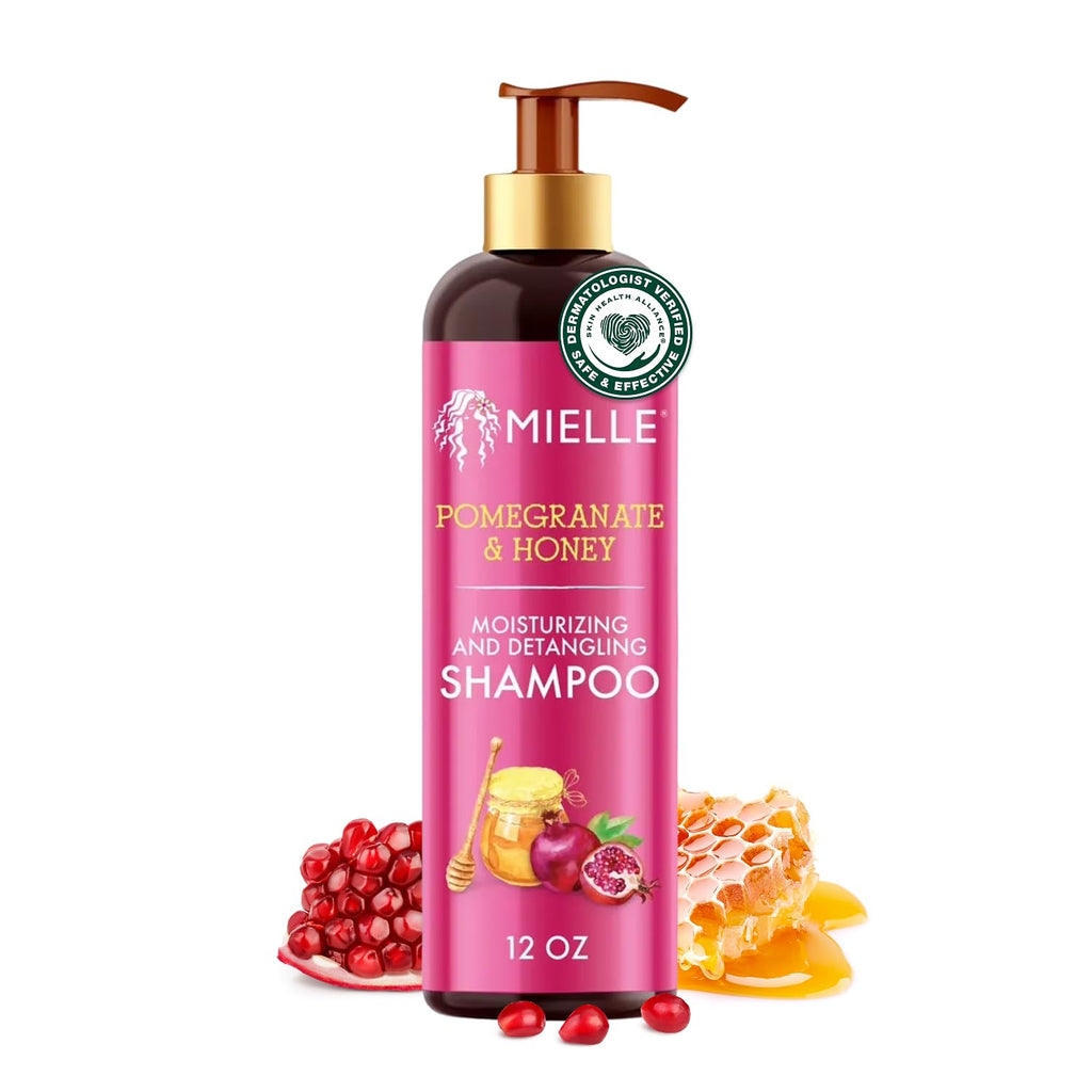 Mielle Organics Pomegranate & Honey Moisturising and Detangling Shampoo 355ml