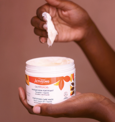 Activilong Actiforce Fortifying Care Mask Black Castor Oil 200 ml.