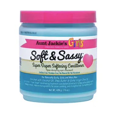 Aunt Jackie's Girls Soft & Sassy Super Duper Softening Conditioner 426ml AUNT JACKIE