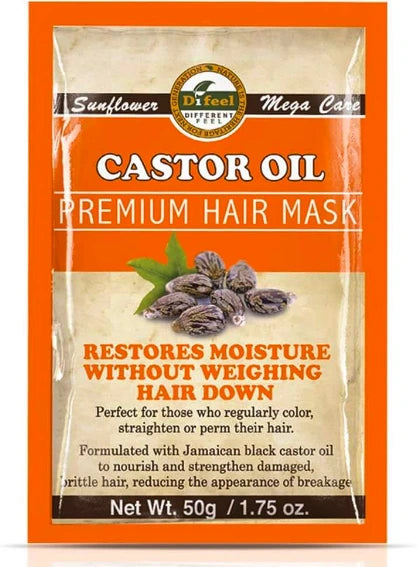 Difeel Castor Oil Premium Hair Mask - 50ml