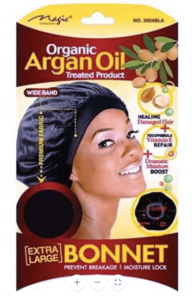 Magic Collection Organic Argan Oil Treated Product Extra Wide Bonnet MAGIC COLLECTION