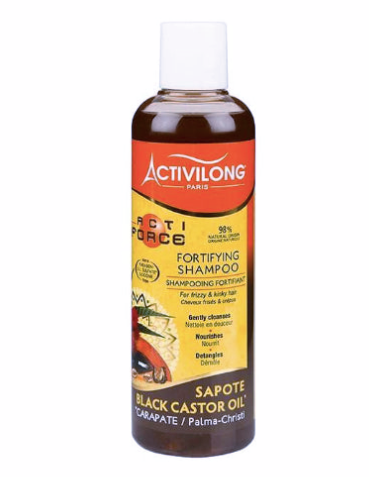 Activilong Actiforce Fortifying Shampoo Black Castor Oil 250ml