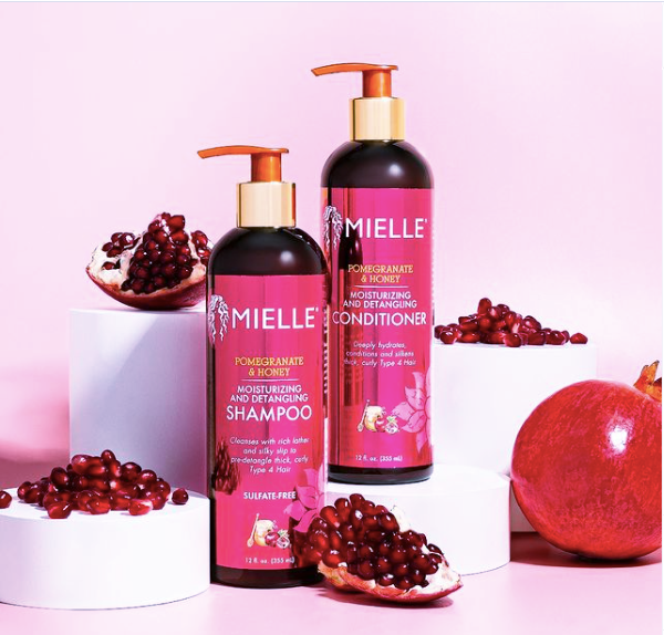 Mielle Pomegranate & Honey Shampoo and conditioner- menopausal hair loss kit
