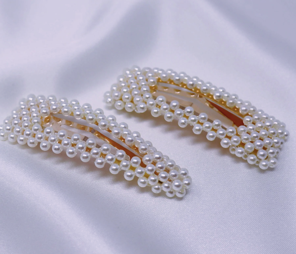 Pearl And Crystal Hairpins | Hair Accessories.