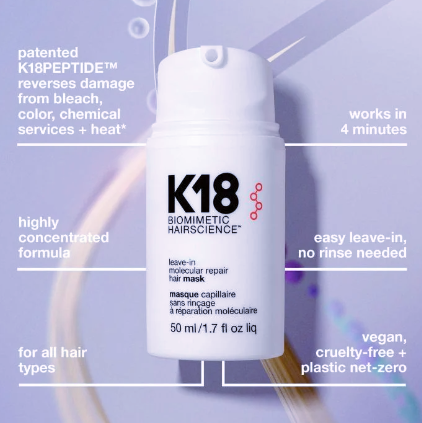 K18 Leave-In Molecular Repair Hair Mask 50ml