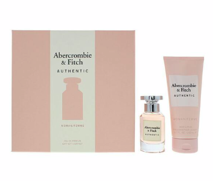 Abercrombie & Fitch Authentic Woman Gift Set 50ml EDP + 200ml Body Lotion