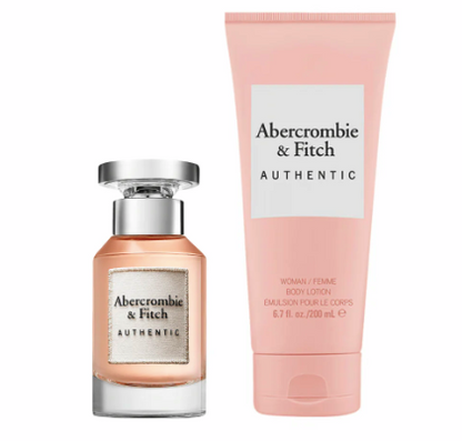 Abercrombie & Fitch Authentic Woman Gift Set 50ml EDP + 200ml Body Lotion