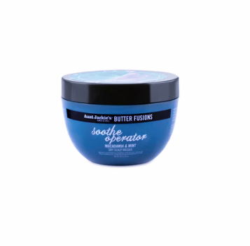 Aunt Jackie's Soothe Operator – Macadamia & Mint Dry Scalp Conditioning Masque 227ml.