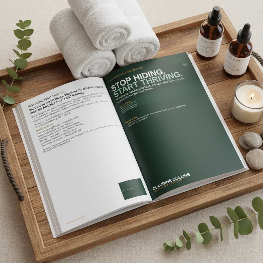 Stop Hiding. Start Thriving. — The Complete Camouflage Guide front cover by Claudine Collins
