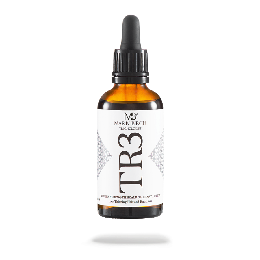 TR3 Double Strength Scalp Therapy Lotion - for Thinning Hair and Hair Loss Mark Birch Trichologist