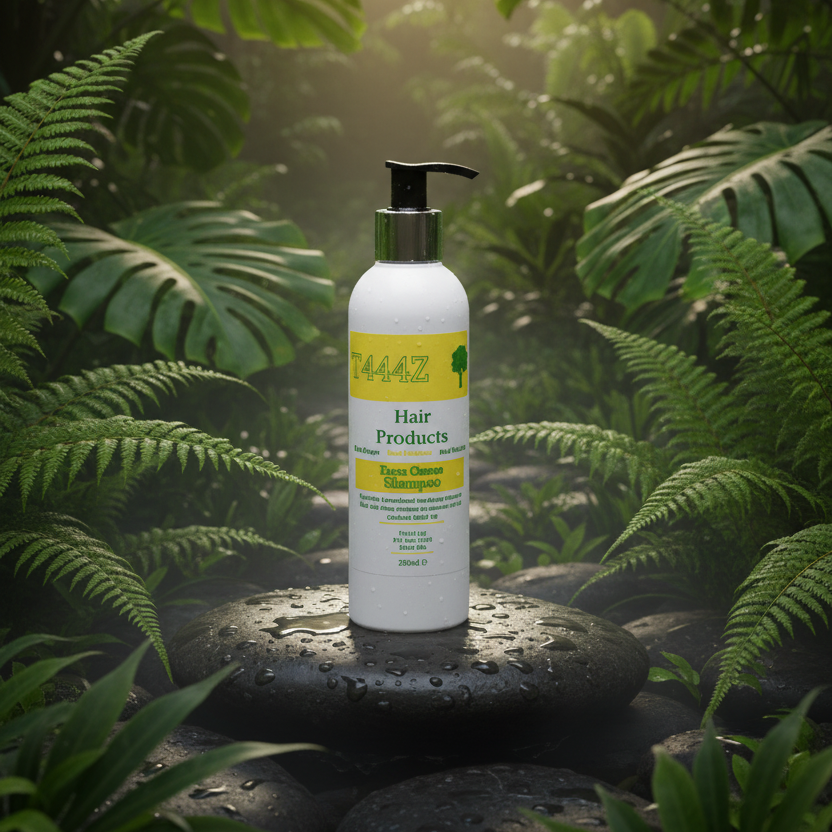 Product page for hair care product on a website with a visible URL.