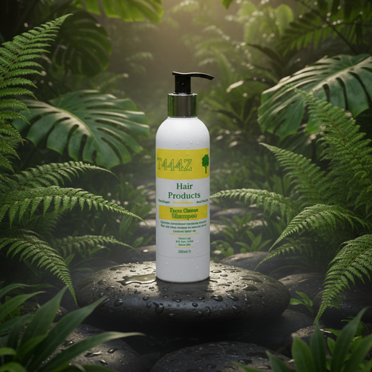 Product page for hair care product on a website with a visible URL.