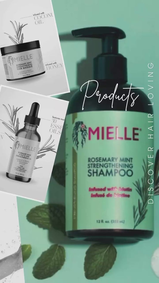 Mielle Organics Rosemary Mint Strengthening Shampoo 355ml