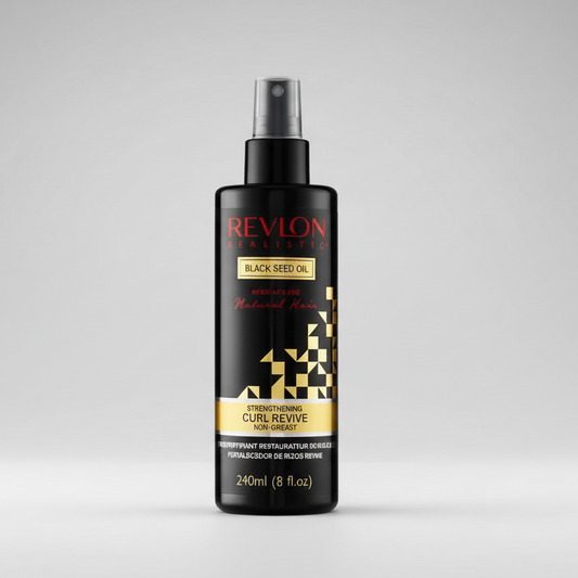 Revlon Realistic Black Seed Oil Strengthening Curl Revive Non-Greasy 240ml