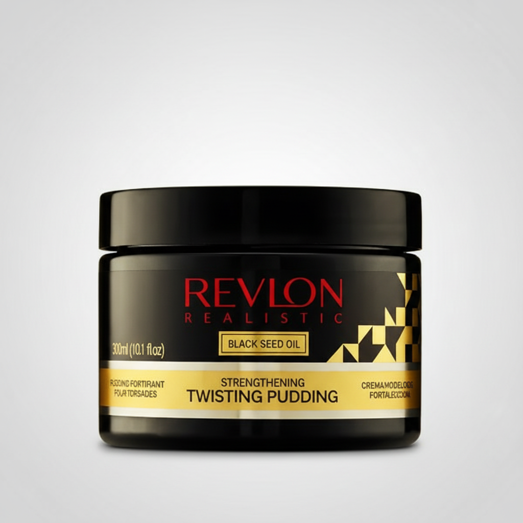 Revlon Realistic Black Seed Oil Strengthening Twisting Pudding Flake-free 300ml