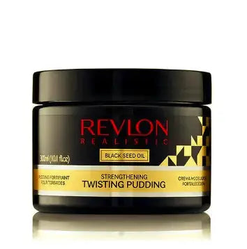 Revlon Realistic Black Seed Oil Strengthening Twisting Pudding Flake-free 300ml REVLON REALISTIC