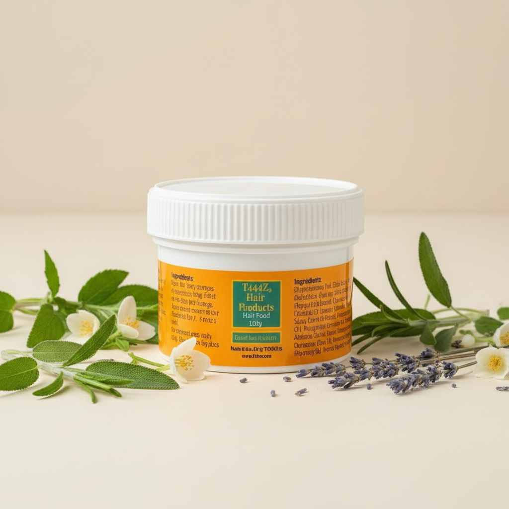 T444Z Hair Food Editorial Image - White Cap