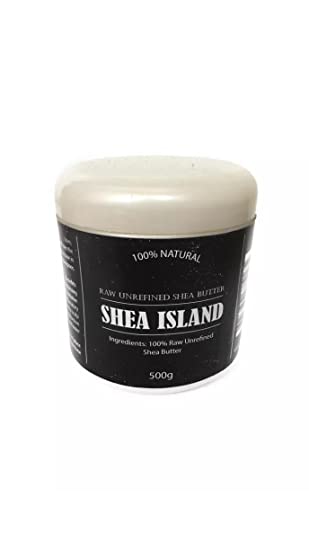 Shea Island Raw Grade A Organic Shea Butter (Unrefined) 500g - NATURESNATURALHAIR.COM
